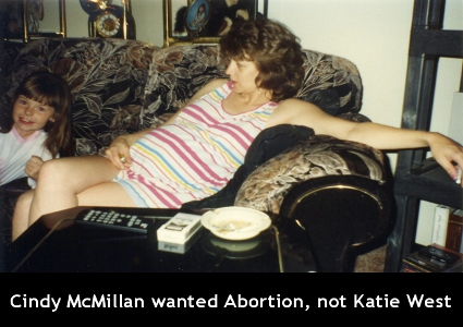 Cindy McMillan Smoking Pregnant